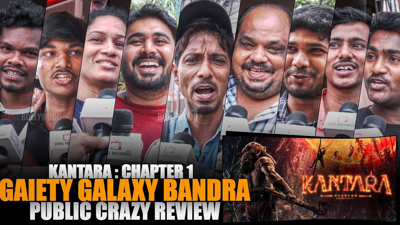 Kantara : Chapter 1 | Gaiety Galaxy Bandra | Public Crazy Review | Rishab Shetty, Rukmini Vasanth