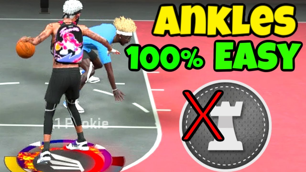 nba 2k20 ankle breaker with NO HOF badge HOW TO BREAK ANKLES EASY WITH EASIEST MOVES 2K20 PATCH 13