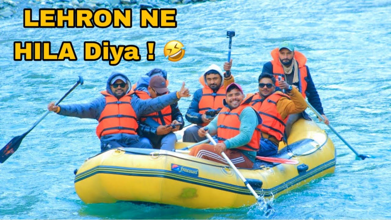 Freezing Water, Full Fun! | River Rafting | Hum Ne Ki Pakistan Ki Sabse Dangerous River Rafting! 😱