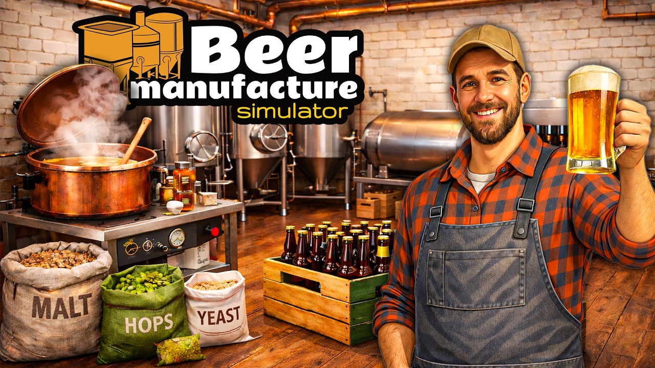 Beer Manufacture Simulator | Full Gameplay | No Commentary