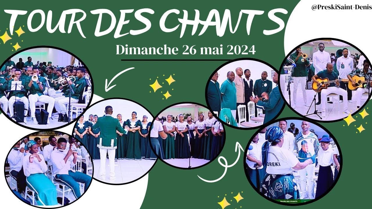 TOUR DES CHANTS - CULTE DU 26 MAI 2024 - SAINT DENIS