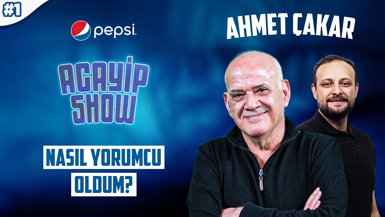 Yorumculuğumun ilk senesinde kimse yüzüme bakmadı | Ahmet Çakar, Onur Tuğrul | Acayip Show #1