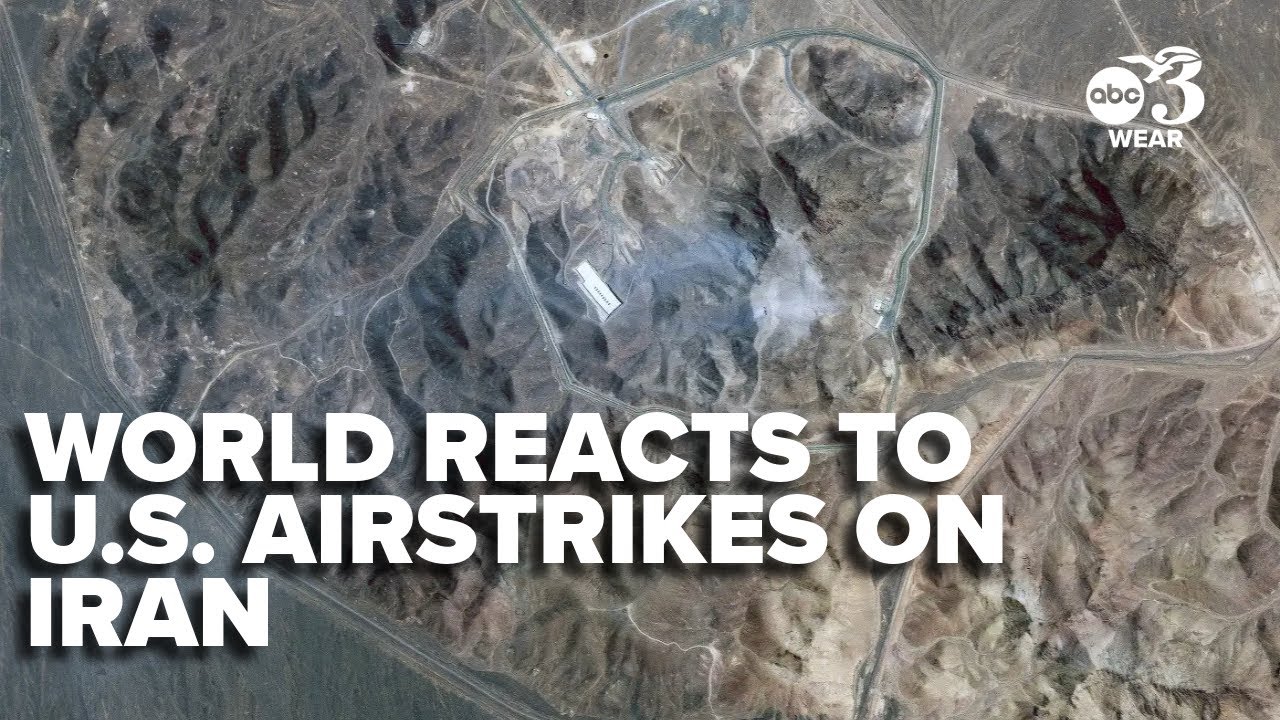 The world reacts to the U.S. bombing 3 Iran nuclear sites