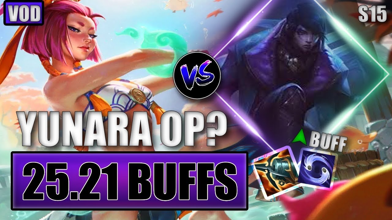 JE CARRY LA GAME AVEC YUNARA !! C'EST OP ?? Yunara vs Aphelios - Patch 25.21