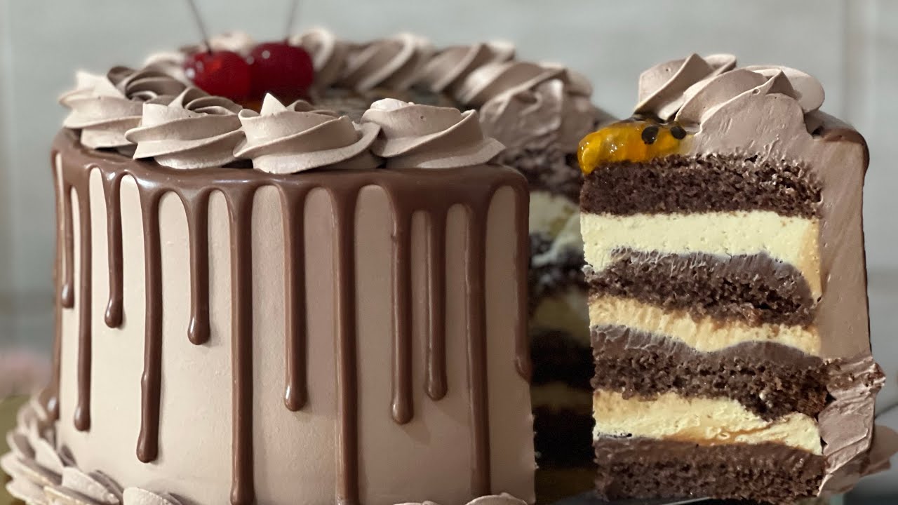 MOUSSE DE MARACUJÁ TRUFADA | RECHEIO ESTRUTURADO E PERFEITO PARA BOLOS