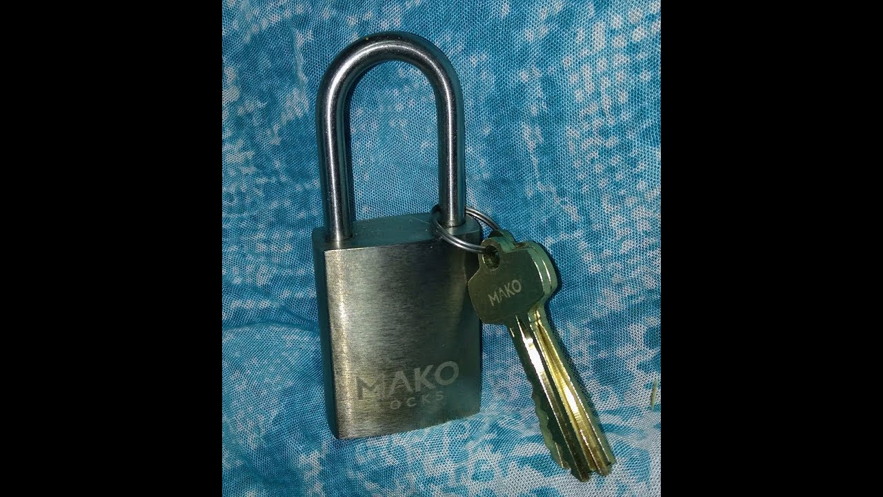 Lock Picking a Mako Padlock SFIC F Keyway to Control and Operator