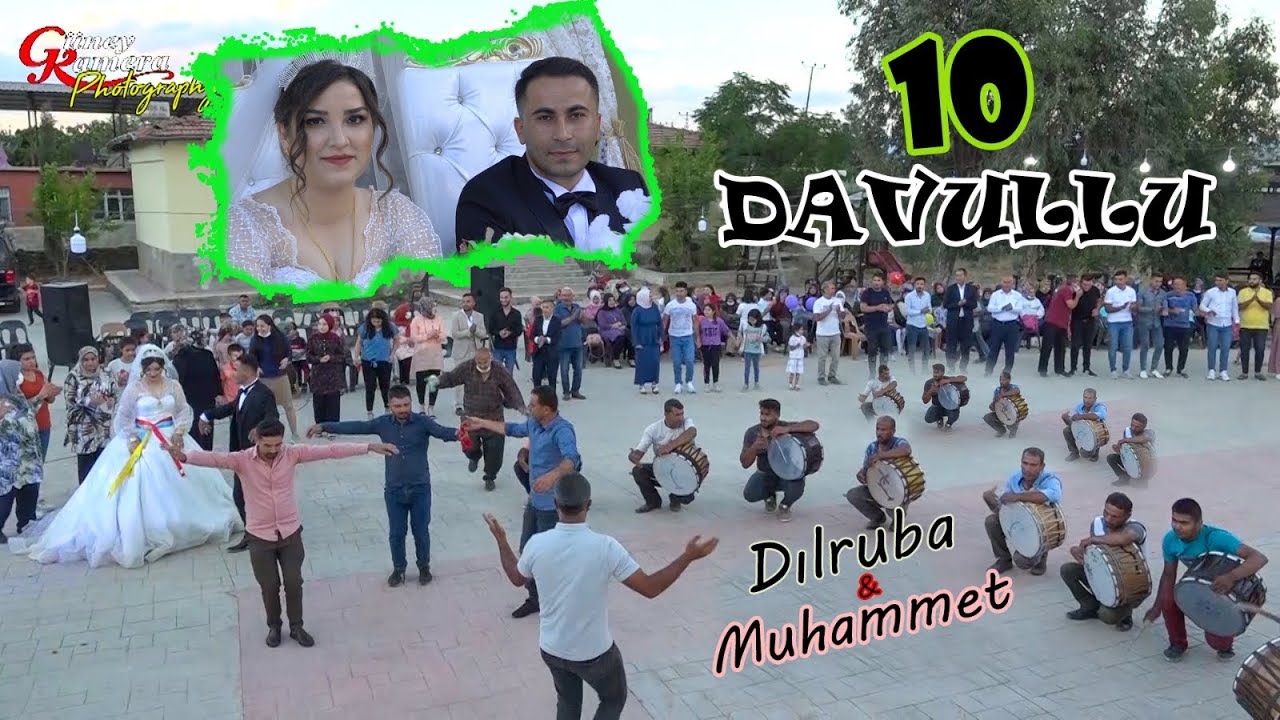 10 Davullu Görkemli Komutan Düğünü Böyle olur.Dilruba & Muhammet Hanovası köyü GrupDelal GüneyKamera