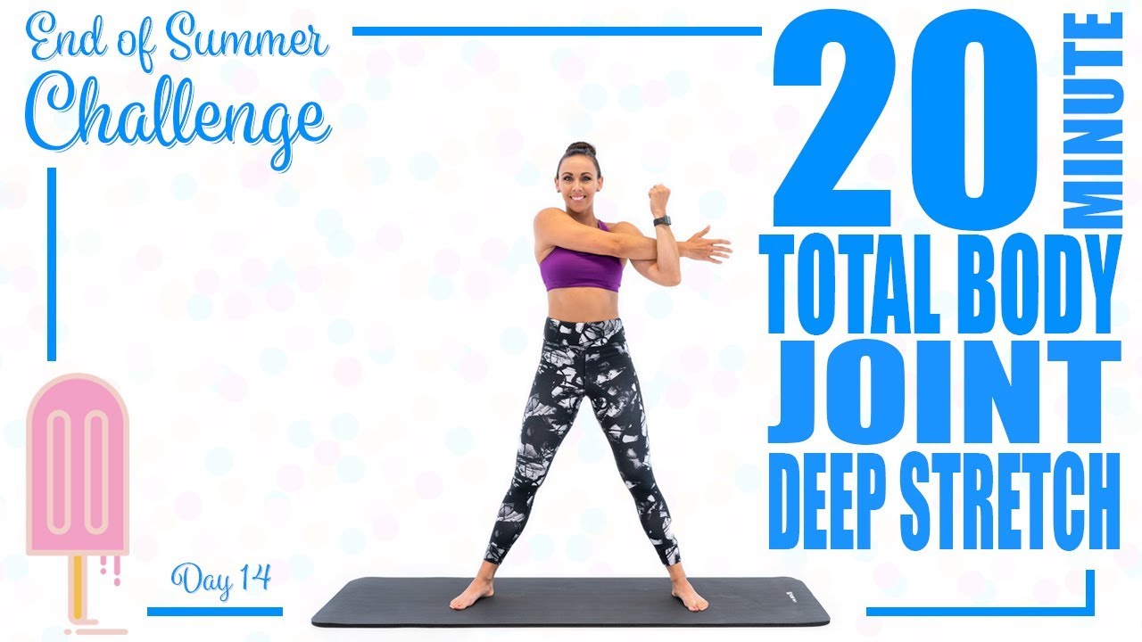 20 Minute Total Body Joint Deep Stretch | Sydney Cummings