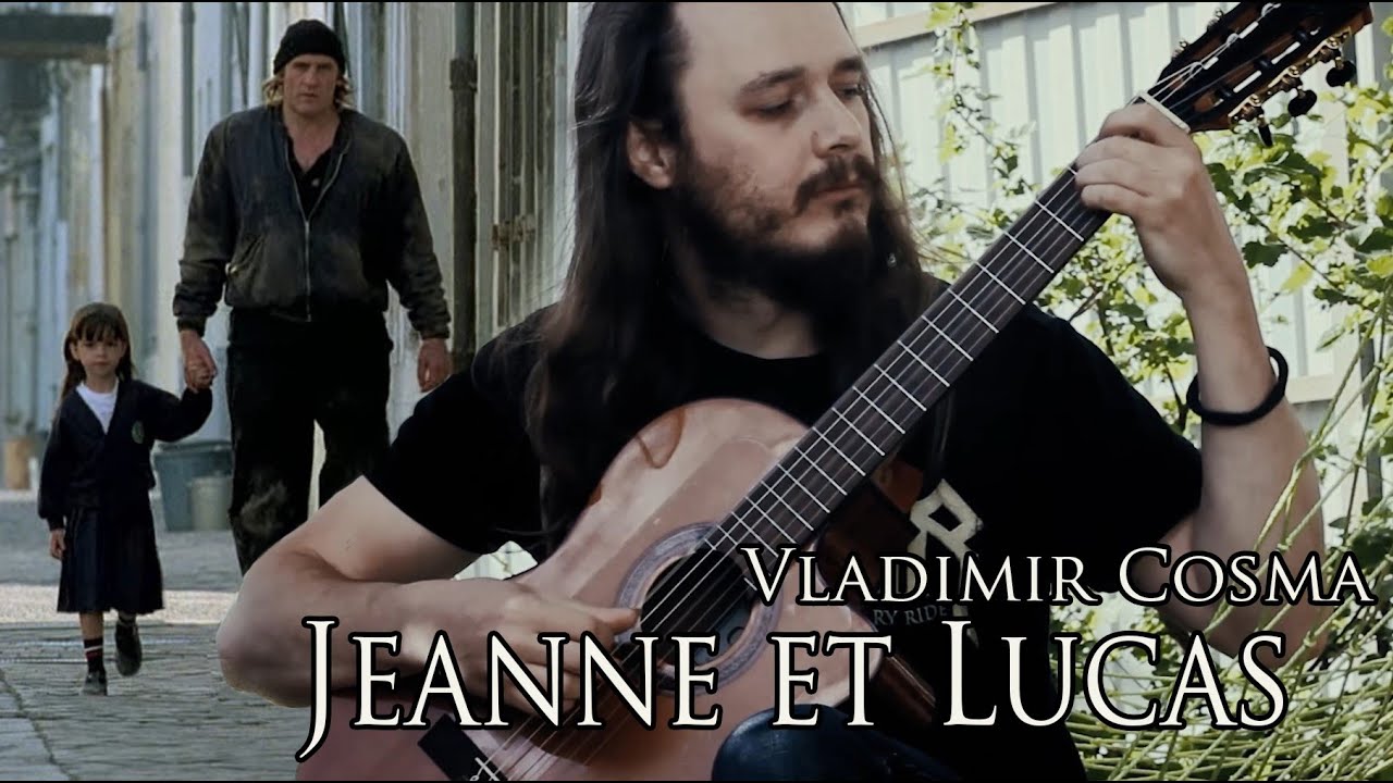 Vladimir Cosma - Jeanne et Lucas. The Fugitives. Guitar cover