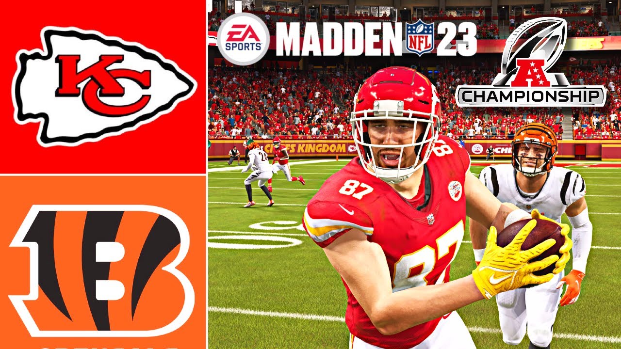 Chiefs vs. Bengals NFL AFC Championship Playoffs Simulation | Madden 23 Gameplay PS5
