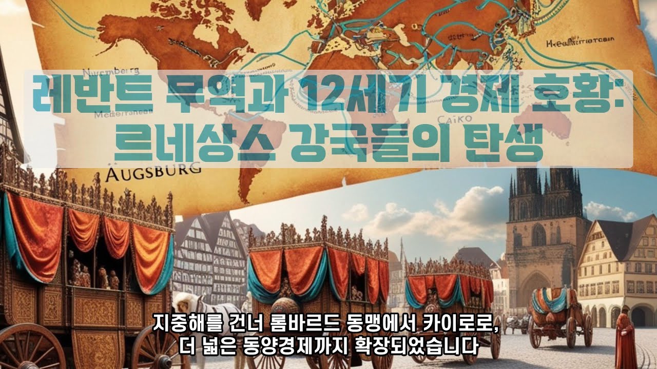 레반트 무역과 12세기 경제 호황, 르네상스 강국들의 탄생