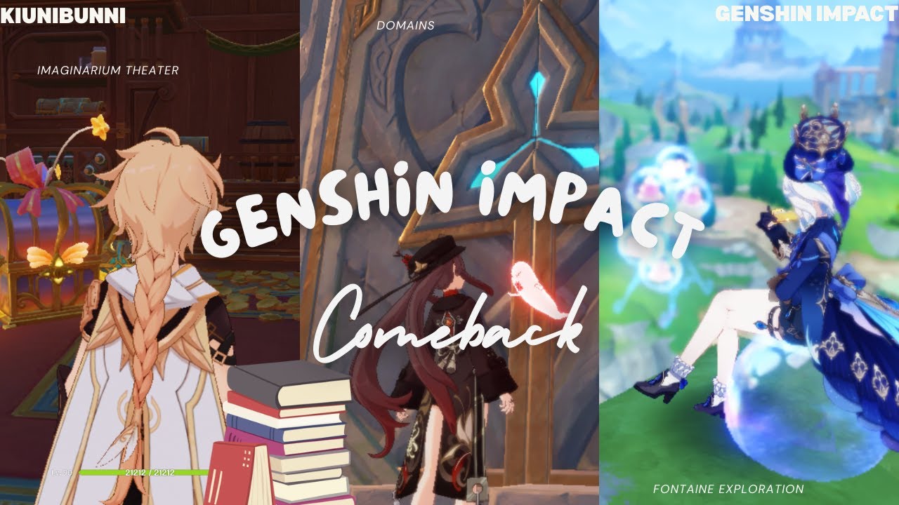 ✨ Genshin Gaming ✨ ~{Exploring Fontaine 🌊, Imaginarium Theatre 🎭, and Domain Farming ⚔️}~