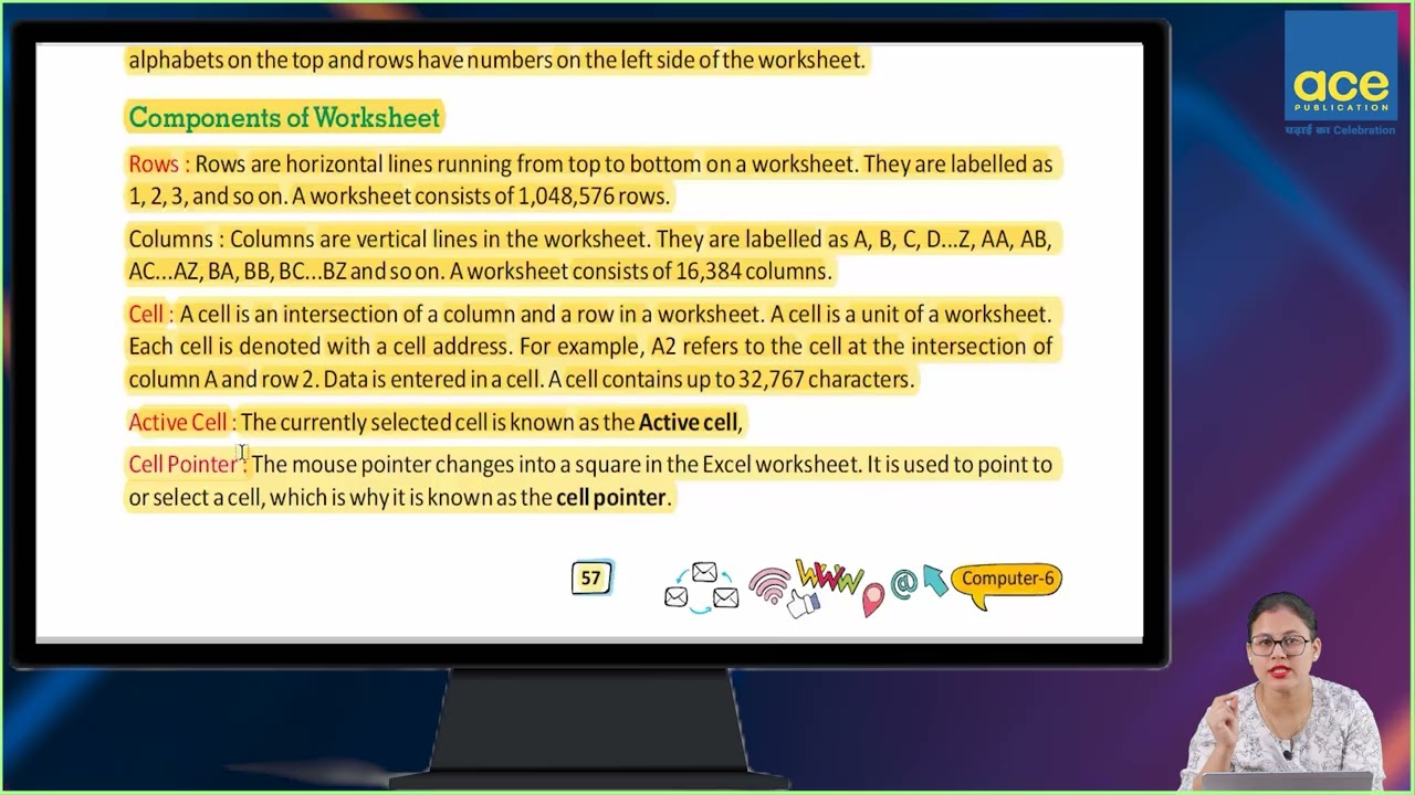 Ch 6 | Jophiel Books | Computer | Class 06 | Microsoft Excel 2019 | For children