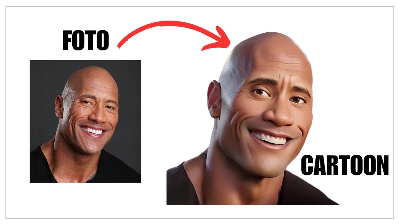 Essa IA Transforma Qualquer Foto em Cartoon em Menos de 1 Minuto! Use Grátis!