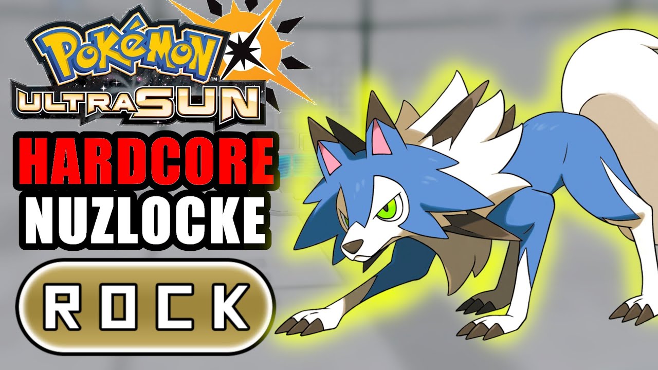 Pokémon Ultra Sun - Rock Only! Hardcore Nuzlocke! (No items, No overleveling)