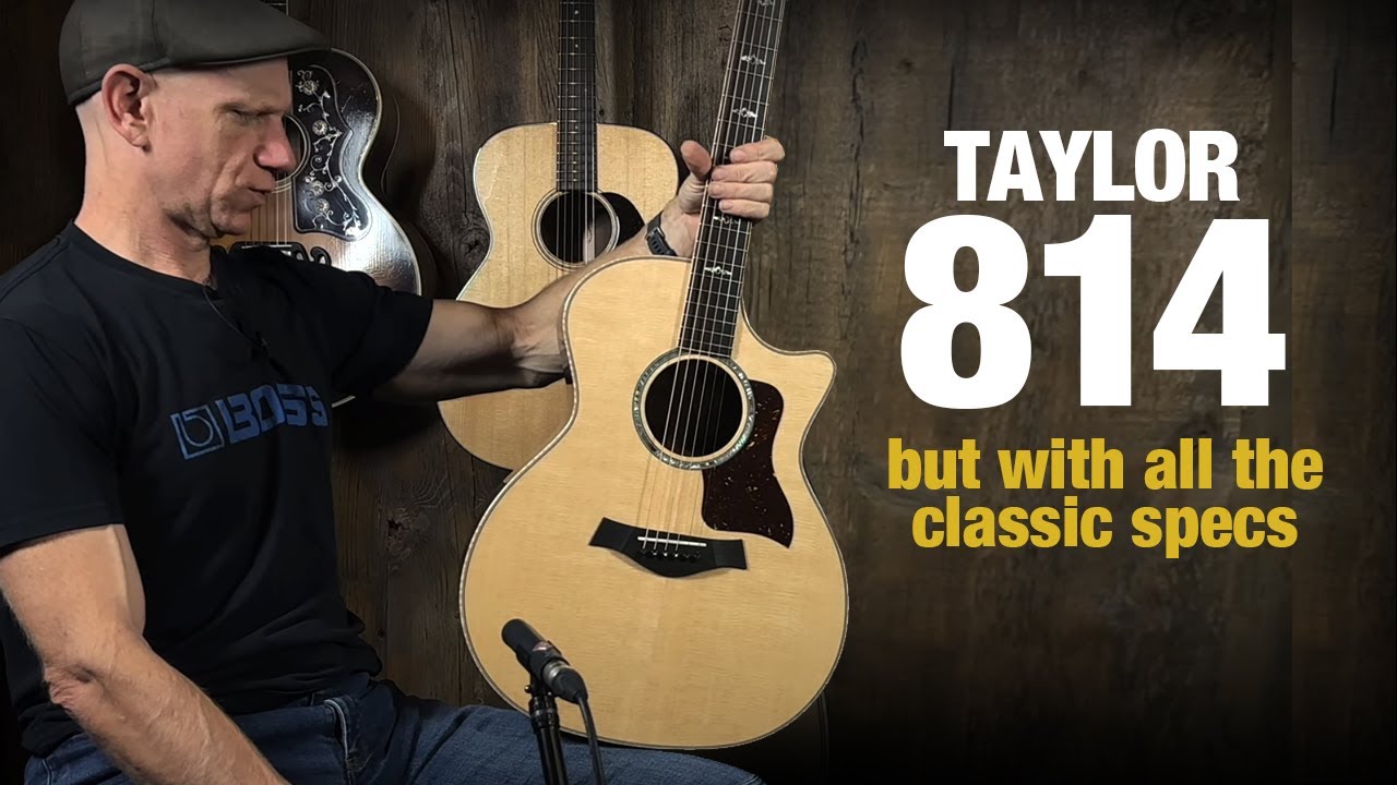Taylor 814ce &mdash; такой, каким мы его помним!