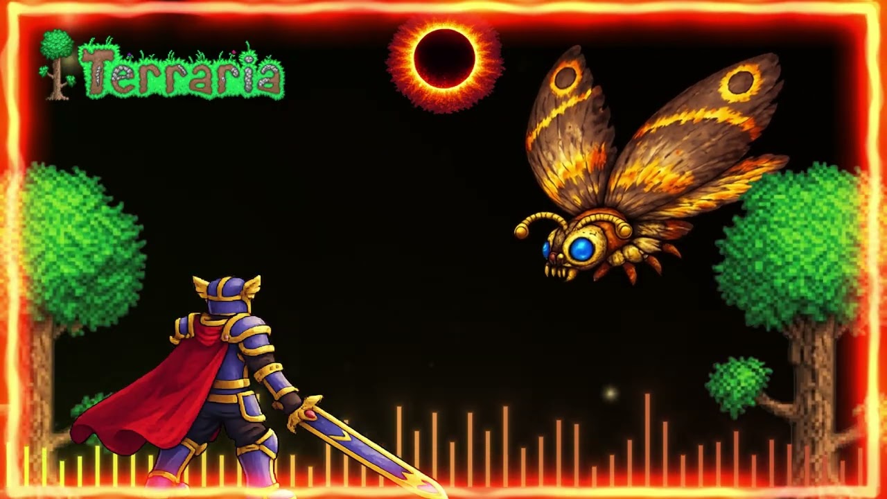 Terraria - Solar Eclipse Lyrical Remix --- Kacrazy