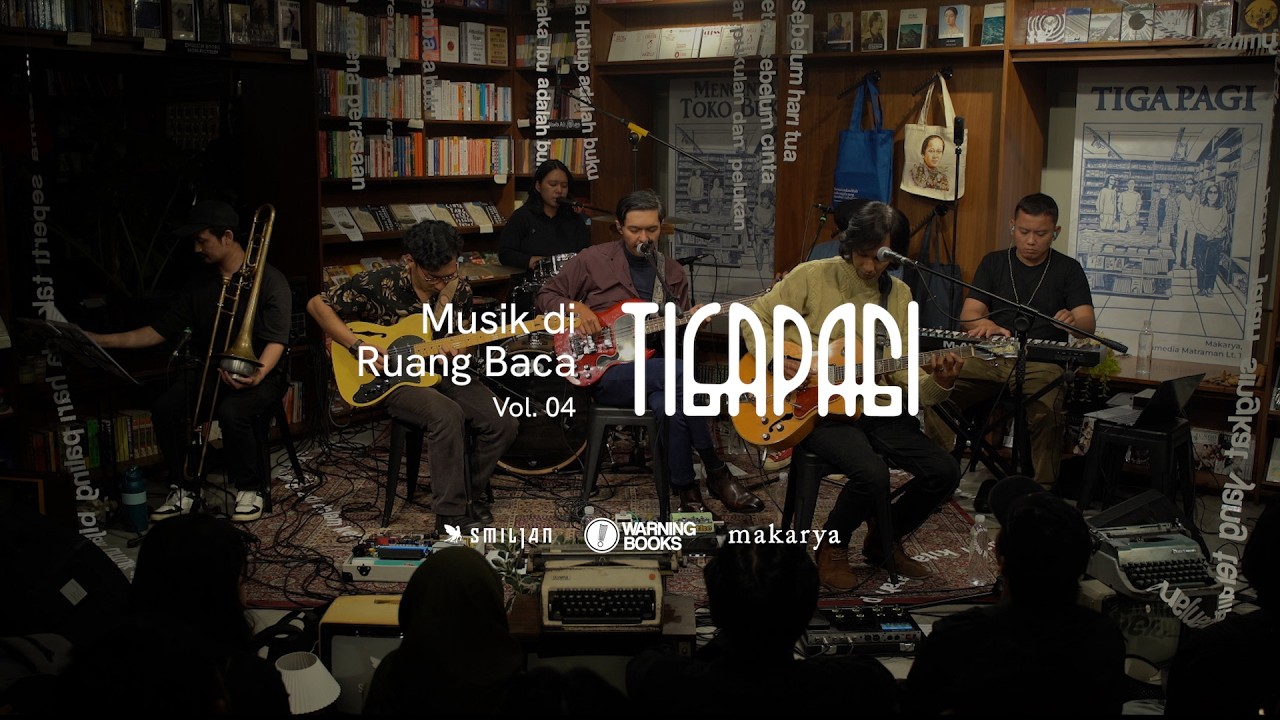 Musik di Ruang Baca Vol. 04 | TIGAPAGI | Live at Smiljan Makarya
