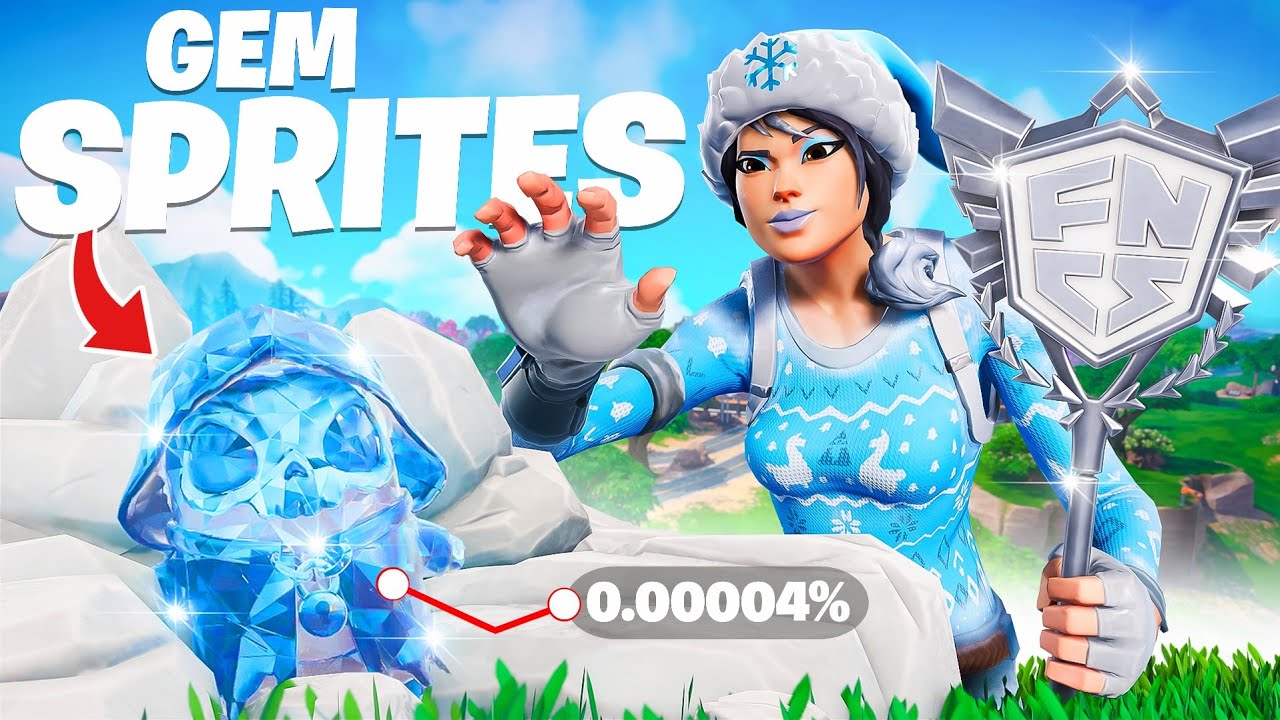 I Found EVERY GEM SPRITE in Fortnite!