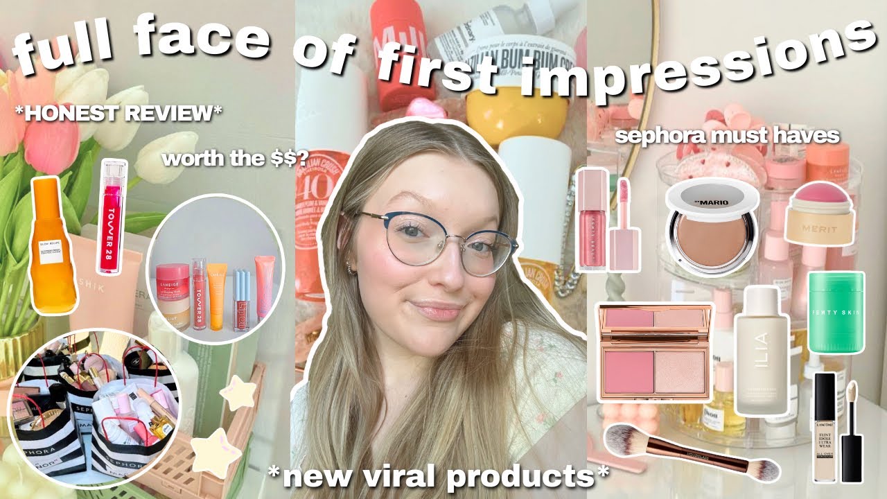 ПОПРОБУЕМ *ВИРУСНУЮ* ПРОДУКЦИЮ SEPHORA | новые средства макияжа и ухода за кожей, стоят ли они св...