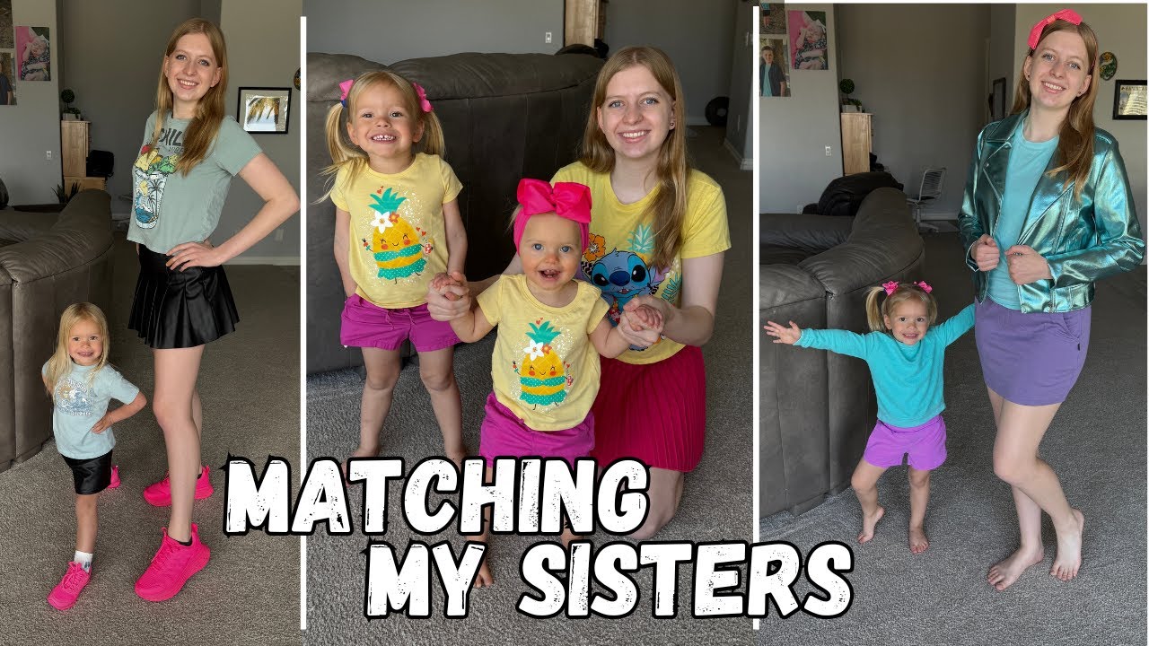 Matching BOTH My Sisters Challenge!!!
