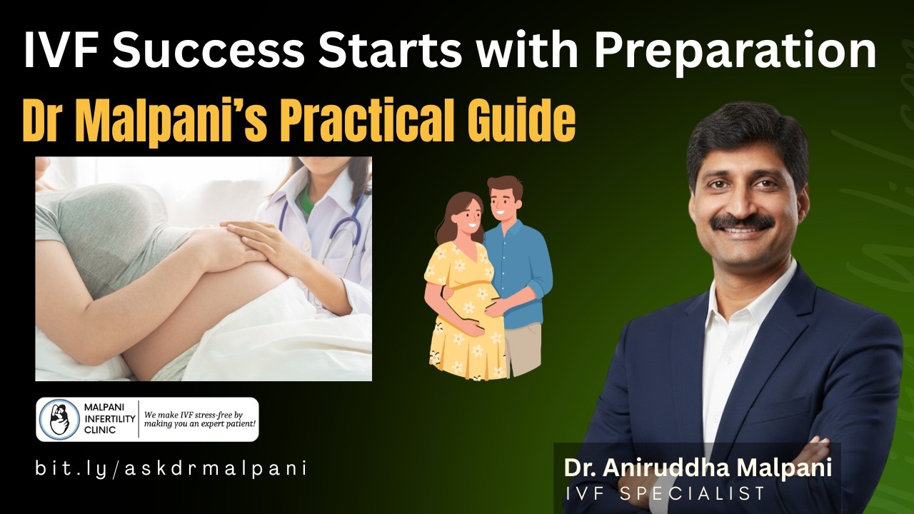 IVF Success Starts with Preparation : Dr Malpani’s Practical Guide bit.ly/askdrmalpani