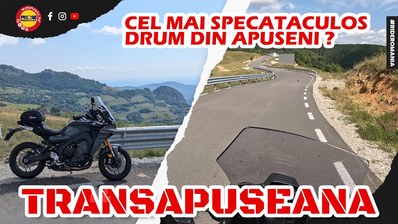 Transapuseana  - Cel mai spectaculos drum moto din Apuseni ?
