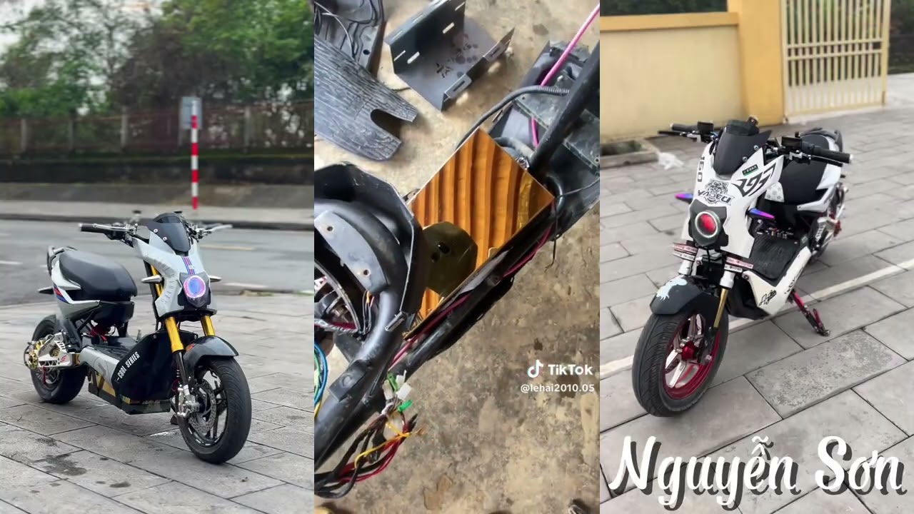 ||TikTok|| Tổng hợp những chiếc xe điện độ đẹp trên TikTok.