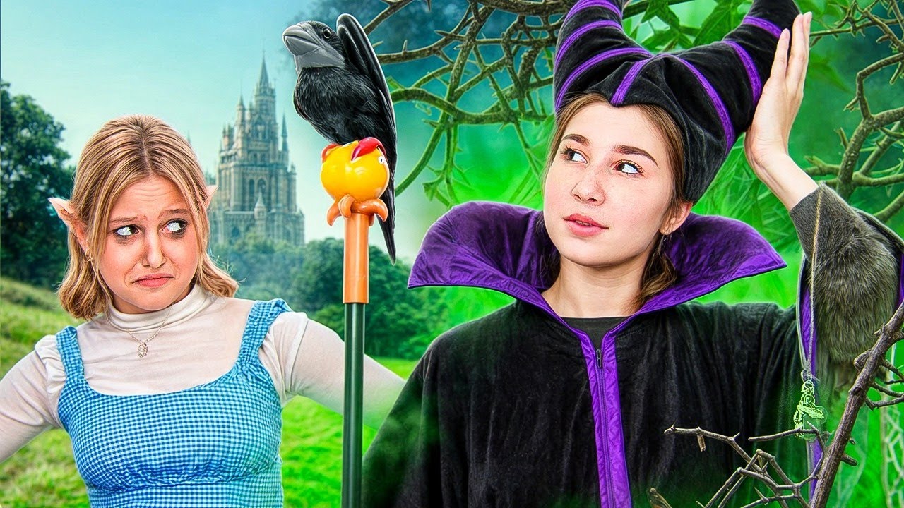 Maleficent v reálném životě 💫 Dobrodružství Amelky a jejích přátel | Amelka Karamelka Czech