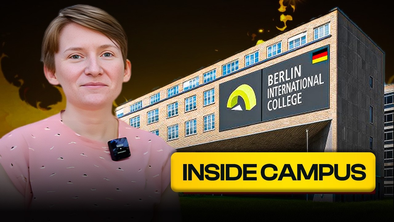 BIC - Berlin International College😍 Campus Tour | Germany 🇩🇪 | Amratpal a vision