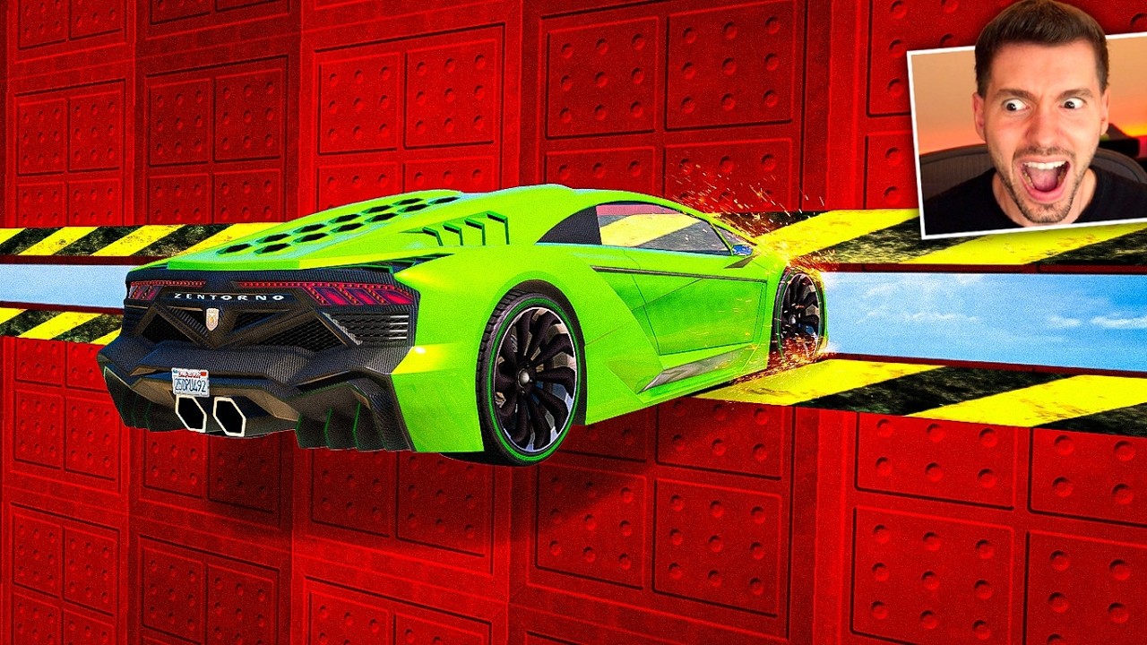 0,1% de chance de TERMINAR A CORRIDA! (GTA 5 Online skill test)
