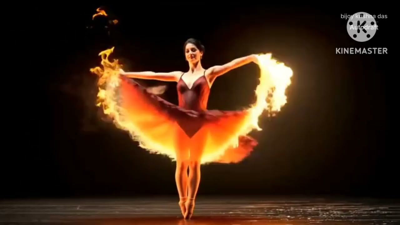 🔥 Fire Dance Magic | Amazing Burning Ballet Dance Performance
