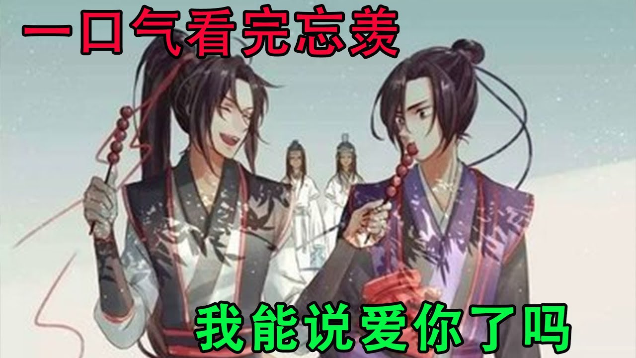 一口气看完忘羡《我能说爱你了吗》魏无羡转身看向蓝忘机，“以后每一年的今天，都可以陪我看烟花吗？”蓝忘机回他，“好。”