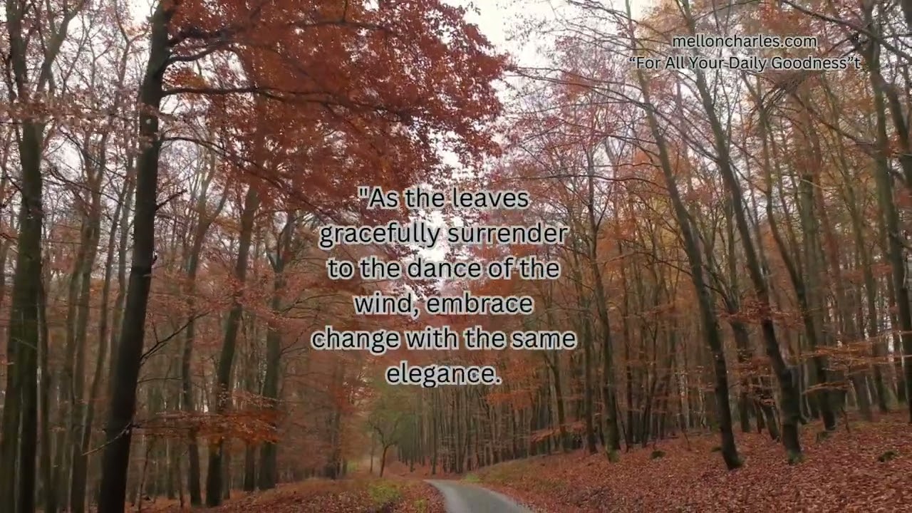 AutumnMotivation    #EmbraceChange #Resilience #Autumn Motivation