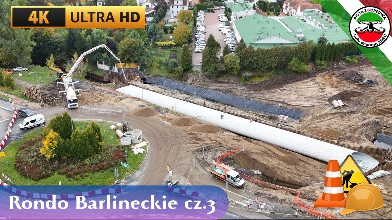 Rondo Barlineckie,[16.10.2025] cz 3, budowa północnej obwodnicy Gorzowa Wlkp