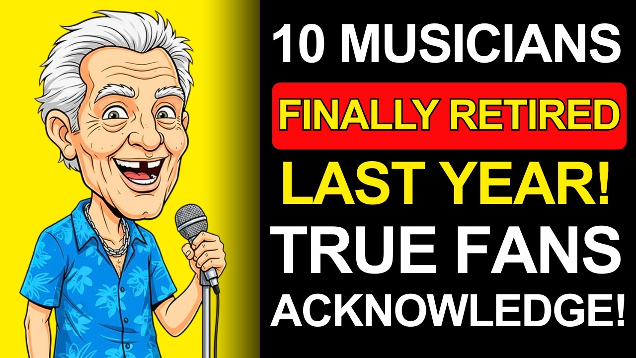 10 Musicians Who FINALLY Retired in 2025!