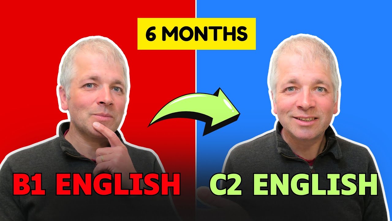 How to speak English like a pro in 6 months (From B1 to C2 level)