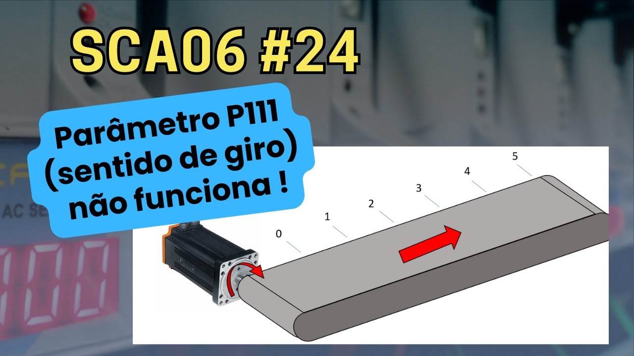 SCA06#24 - Inverter sentido de giro no Ladder