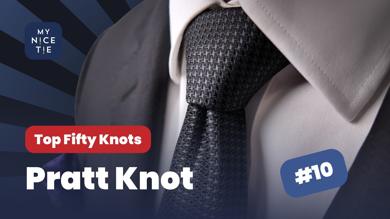 👔 Tie the Pratt Knot for a PERFECT Dimple 💥