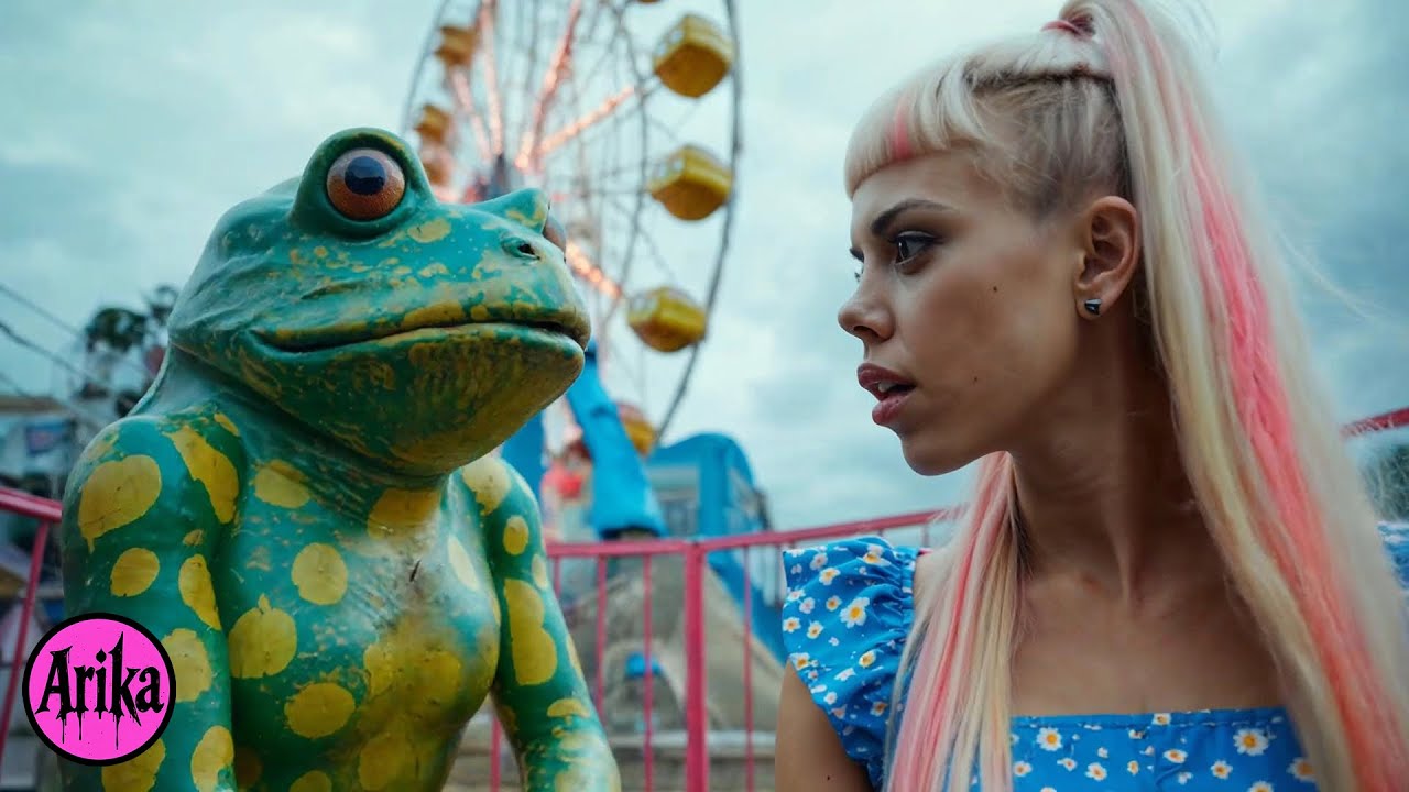 Arika & The Amoebas - Frog In The Garden [Official Music Video 2025]
