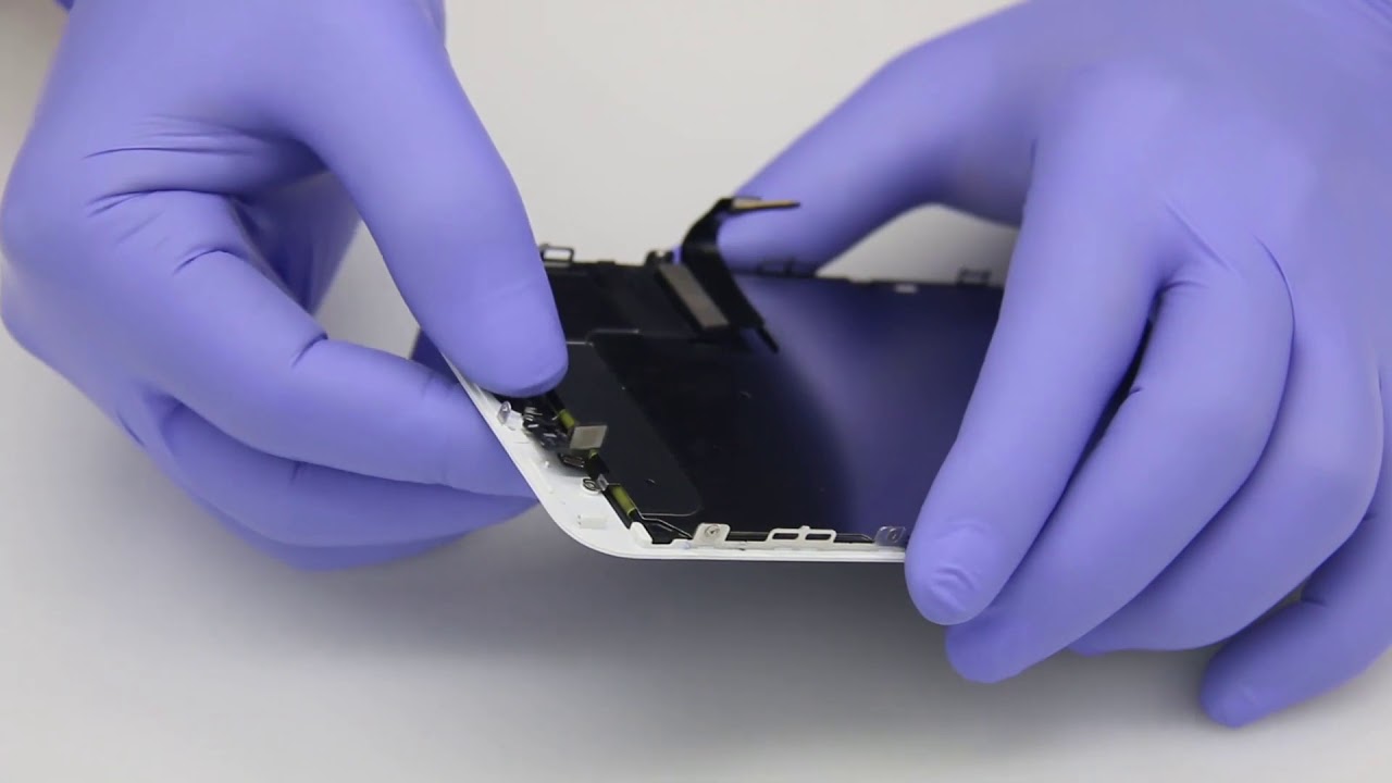 7P苹果7plus换Home键返回键指纹按键教程iPhone7plus【超清】 -手机拆机维修