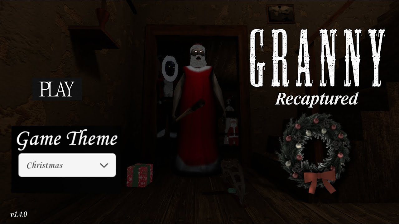 Beating Granny Recaptured's NEW Christmas theme! (On impossible mode)