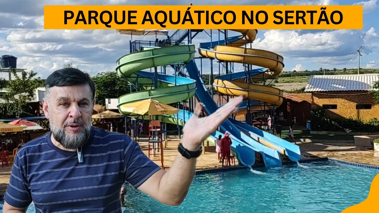 ELE CONSTRUIU UM PARQUE AQUÁTICO NO MEIO DO SERTÃO NORDESTINO - Irecê-BA