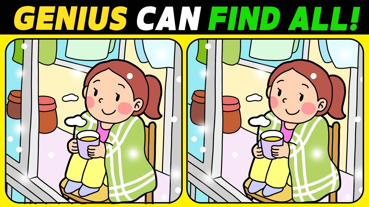 【Spot the difference】Can you find it? Only genius find the difference. No.1252