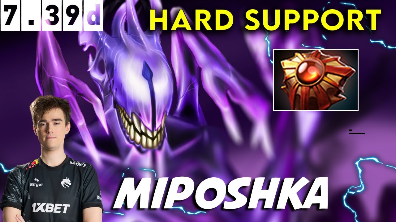 Miposhka Bane Hard Support - Dota 2 Patch 7.39d Pro Player Gameplay