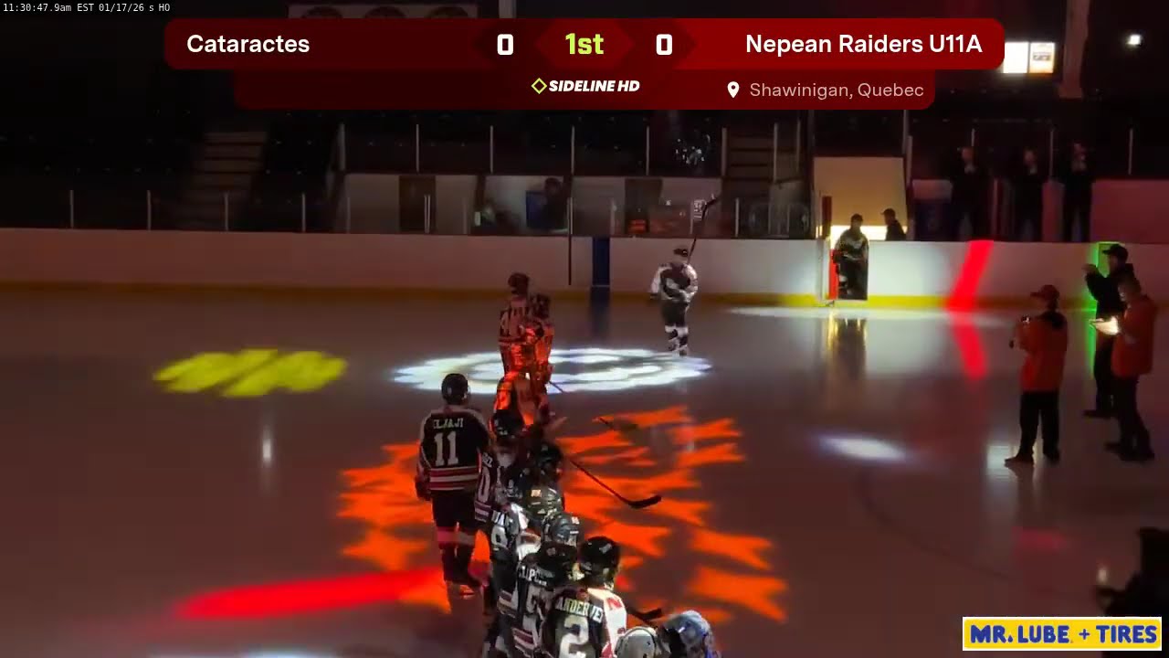 Nepean Raiders U11A vs. Cataractes (2026.01.17)