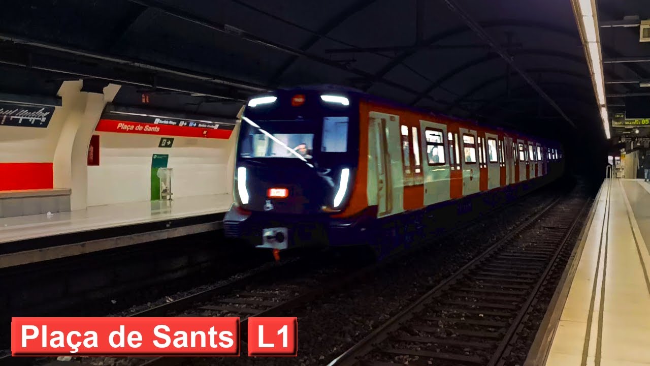 Plaça de Sants | Линия 1 : Барселонский метрополитен ( TMB 8000 - 6000 )