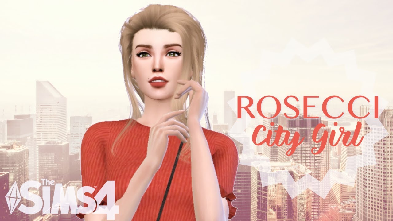 The Sims 4: CAS | City Girl | Tumblr Romantic Look