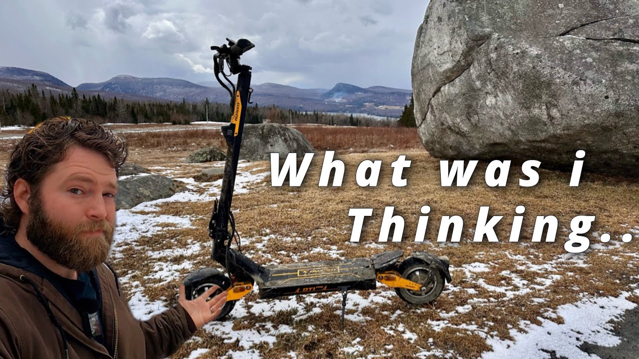 All Terrain Fun??? Ausom DT1 Pro Electric Scooter.