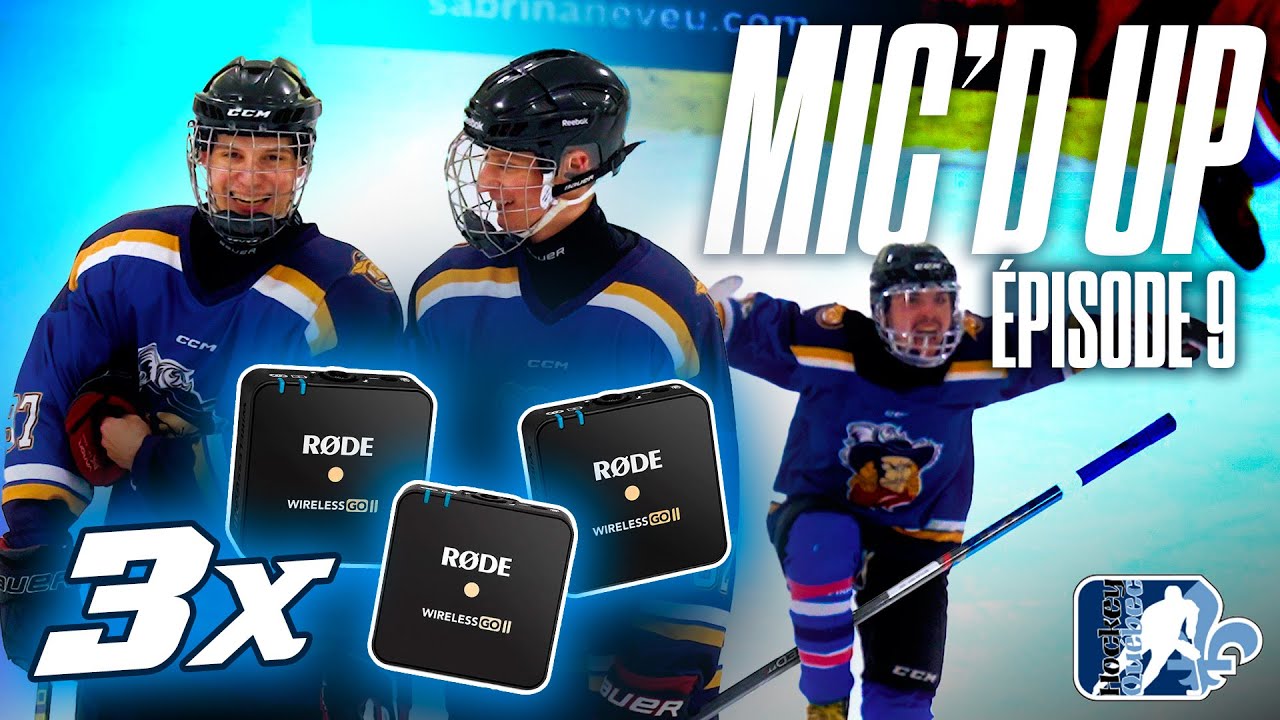 Les trois mousquetaires tapissent le filet | Épisode 9 | Mic'd Up Tournoi Lachenaie | Hockey [FR/QC]